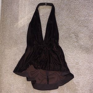 Free People Plunging Halter